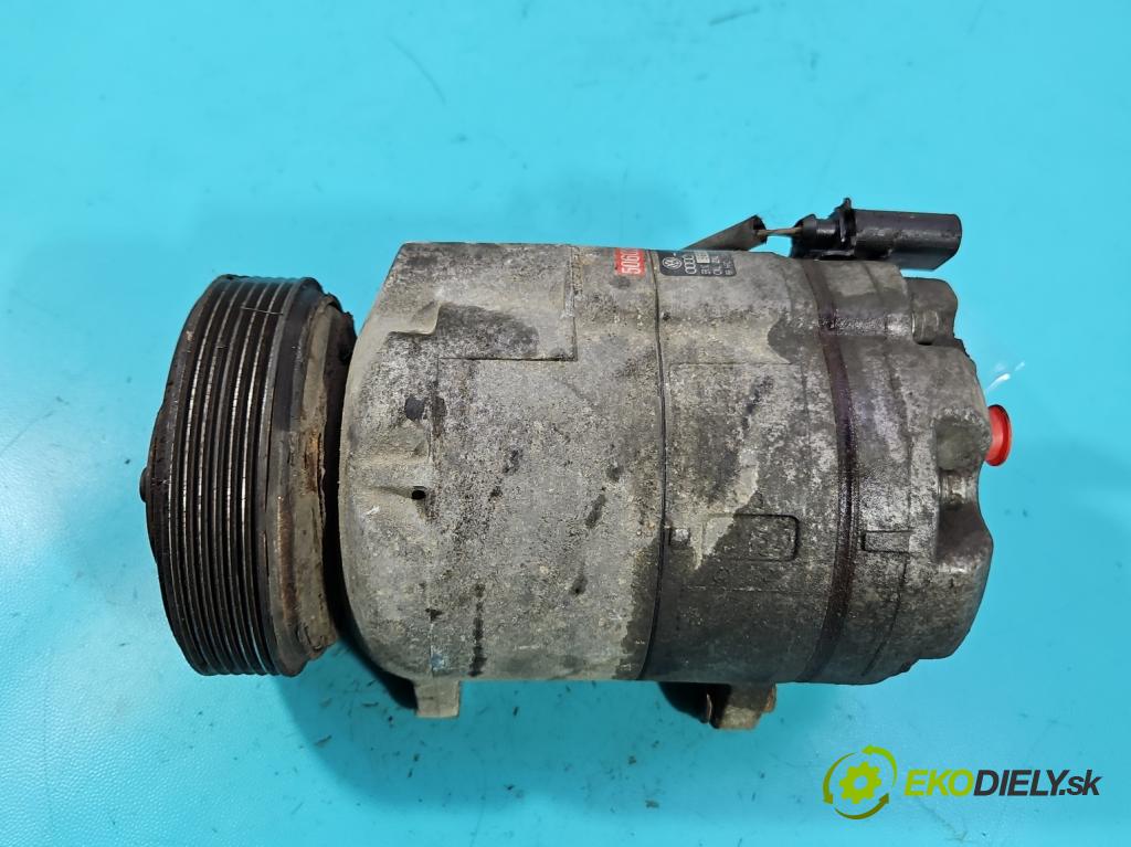 Audi A3 8L 1996-2003 1.6 8V 101 HP manual 74 kW 1595 cm3 5- Kompresor: klimatizácie 1J0820803G (Kompresor klimatizácie)