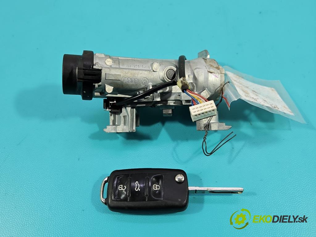 Vw Jetta VI 2010-2018 2.0 tdi 110 hp manual 81 kW 1968 cm3 4- spínací skříňka 5K0905865 (Spínací skříňka)