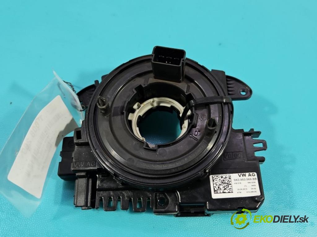 Vw Jetta VI 2010-2018 2.0 tdi 110 hp manual 81 kW 1968 cm3 4- Páska: airbag 5K0953569BB (Airbag)