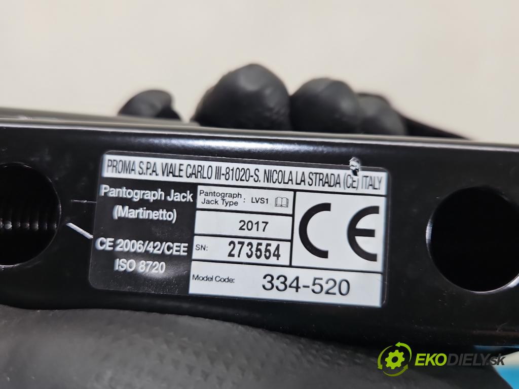 Fiat 500x 1.6 16V 110 hp manual 81 kW 1598 cm3 5- mechanismus stahování automobilový 04766498AA