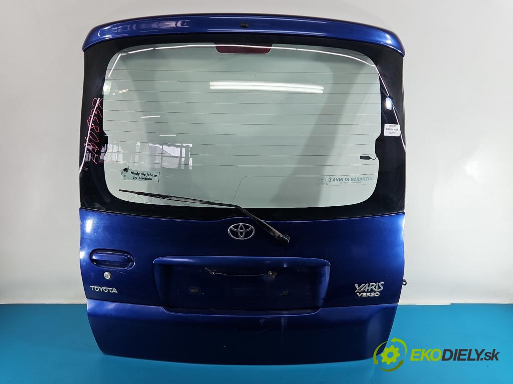 Toyota Yaris verso 1.3 vvti 86 HP manual 63 kW 1299 cm3 5- zadna kufor (Kapota zadná (kufor))