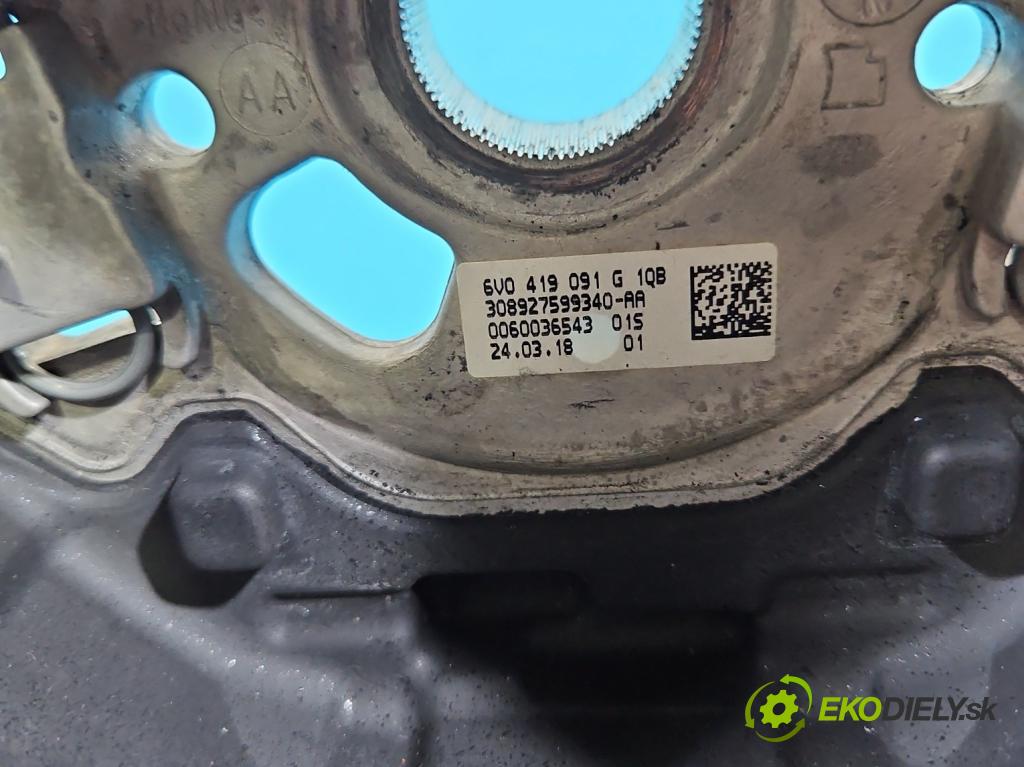 Skoda Rapid 2012-2019 1.4 tdi 90 HP manual 66 kW 1422 cm3 5- volant 6V0419091G (Volant)