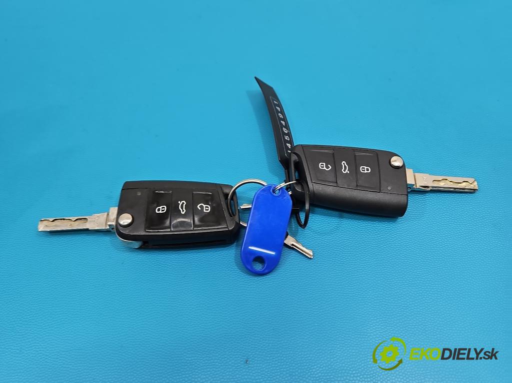 Skoda Rapid 2012-2019 1.4 tdi 90 HP manual 66 kW 1422 cm3 5- Spínačka 1K0905851 (Spínacia skrinka)