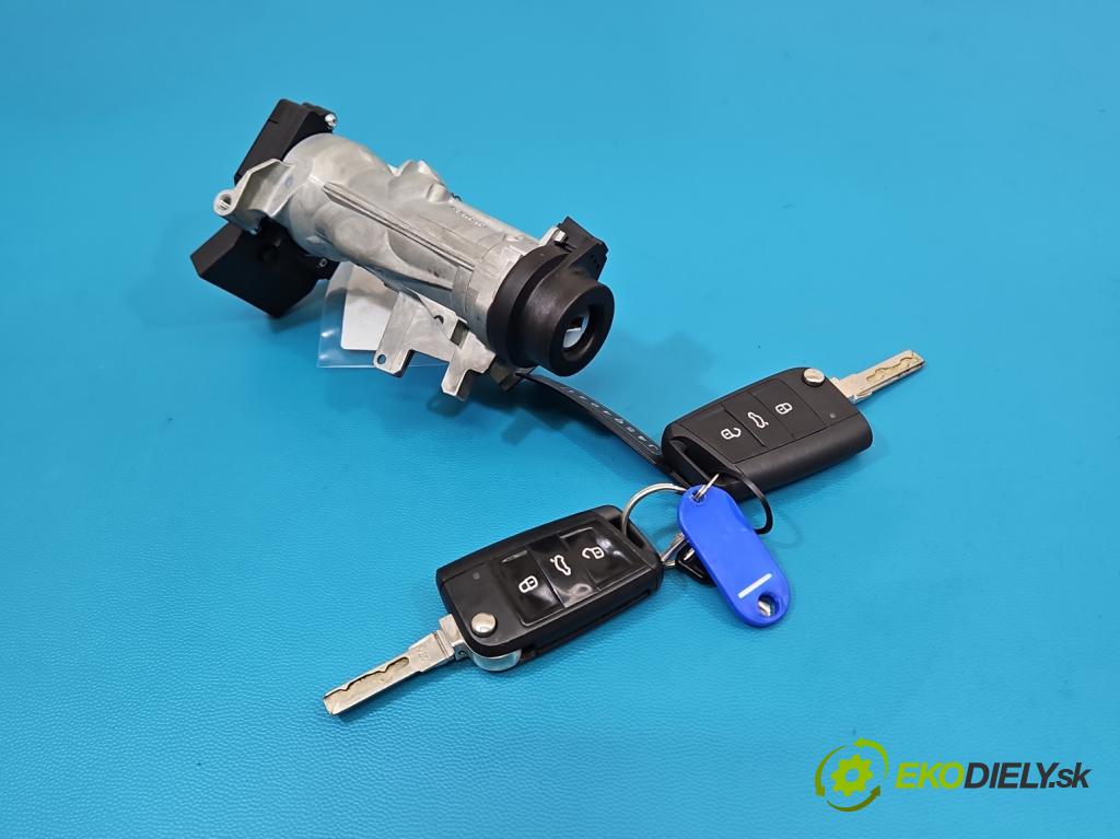 Skoda Rapid 2012-2019 1.4 tdi 90 hp manual 66 kW 1422 cm3 5- spínací skříňka 1K0905851 (Spínací skříňka)