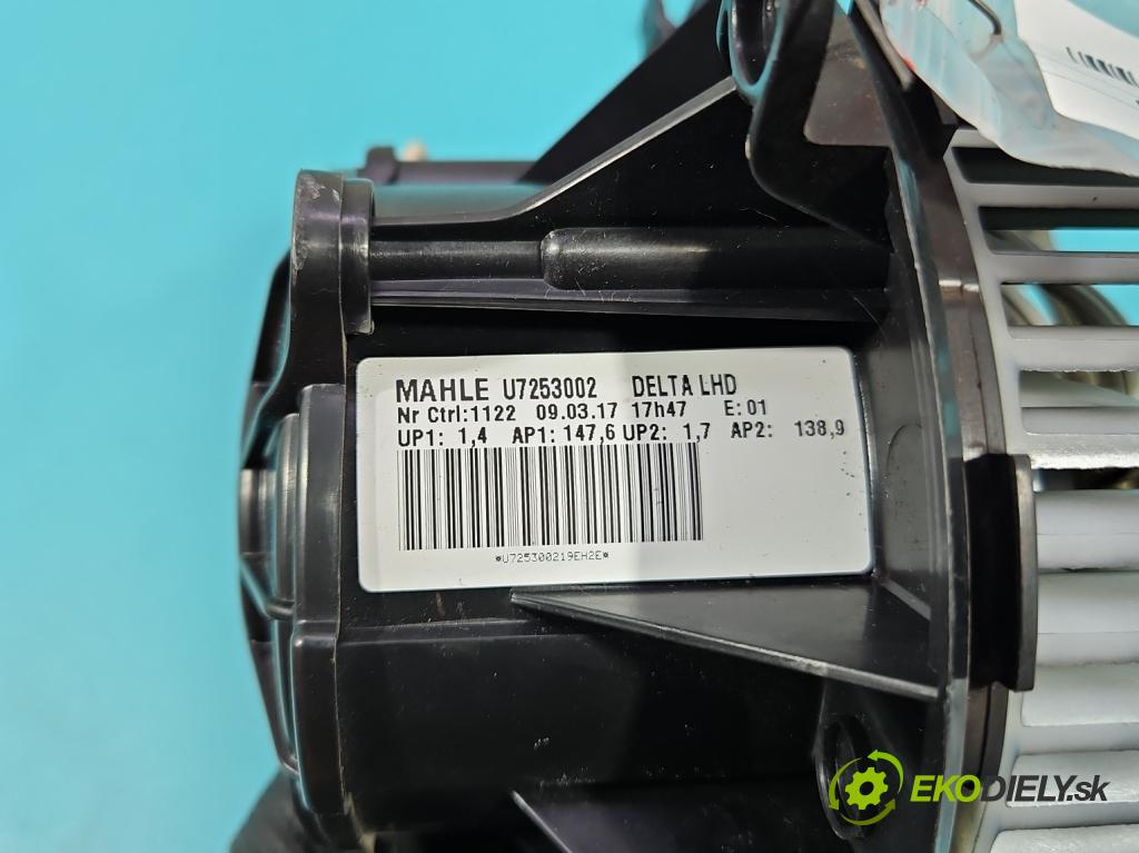 Opel Zafira C 2012-2019 Tourer 2.0 cdti 170 HP manual 125 kW 1956 cm3 5- ventilátor vzduchu U7253002