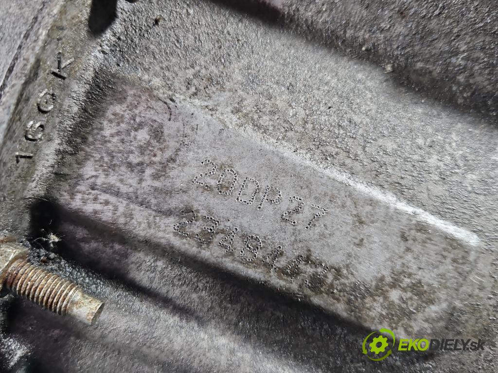 Peugeot 207 1.6 hdi 90 HP manual 66.2 kW 1560 cm3 5- prevodovka stupeň,rýchlosť manual 20DP27