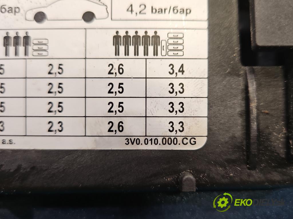 Skoda Superb III 2015-2024 1.5 TSI 150 HP automatic 110 kW 1498 cm3 5- Klapka nádrže palivo  (Kľučka dverí ostatné)