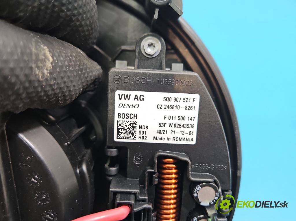 Skoda Superb III 2015-2024 1.5 TSI 150 HP automatic 110 kW 1498 cm3 5- ventilátor vzduchu 5WB819015