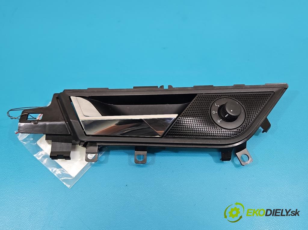Skoda Rapid 2012-2019 1.4 tdi 90 HP manual 66 kW 1422 cm3 5- rukoväť uvnitř: predné ľavé 5JB837221