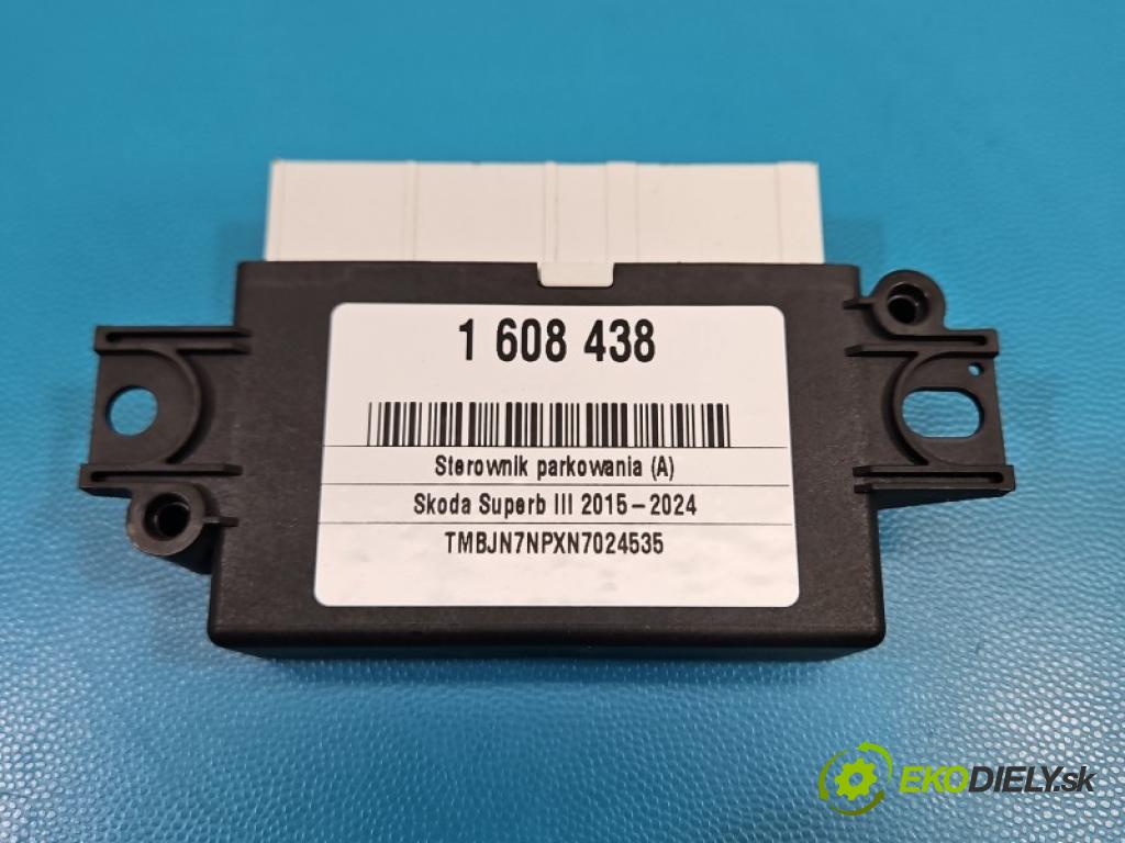 Skoda Superb III 2015-2024 1.5 TSI 150 hp automatic 110 kW 1498 cm3 5- řídící jednotka parkování 5QA919294J
