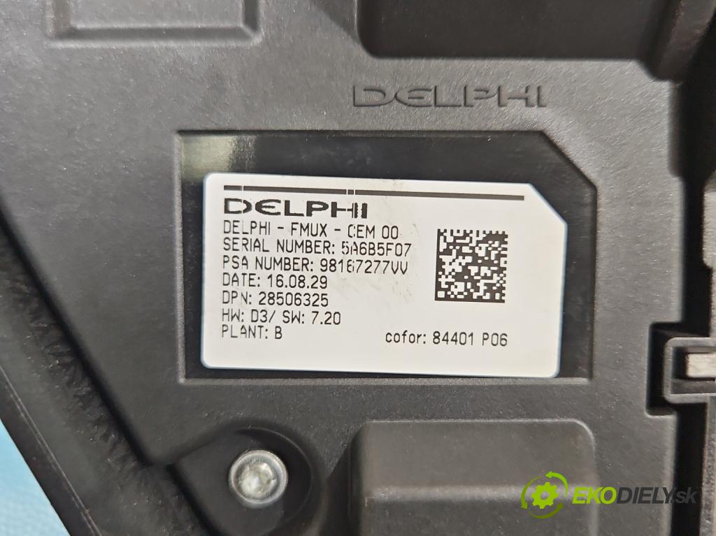 Citroen C4 Picasso II 2013-2019 1.6 hdi 109 hp manual 80 kW 1560 cm3 5- displej 9813040980 (Přístrojová deska)
