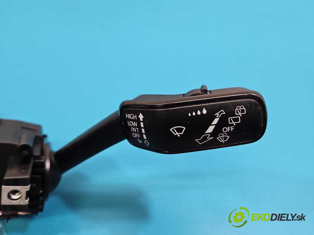 Skoda Rapid 2012-2019 1.4 tdi 90 HP manual 66 kW 1422 cm3 5- prepínač komplex: 2Q0953507E (Prepínacie páčky pod volantom)