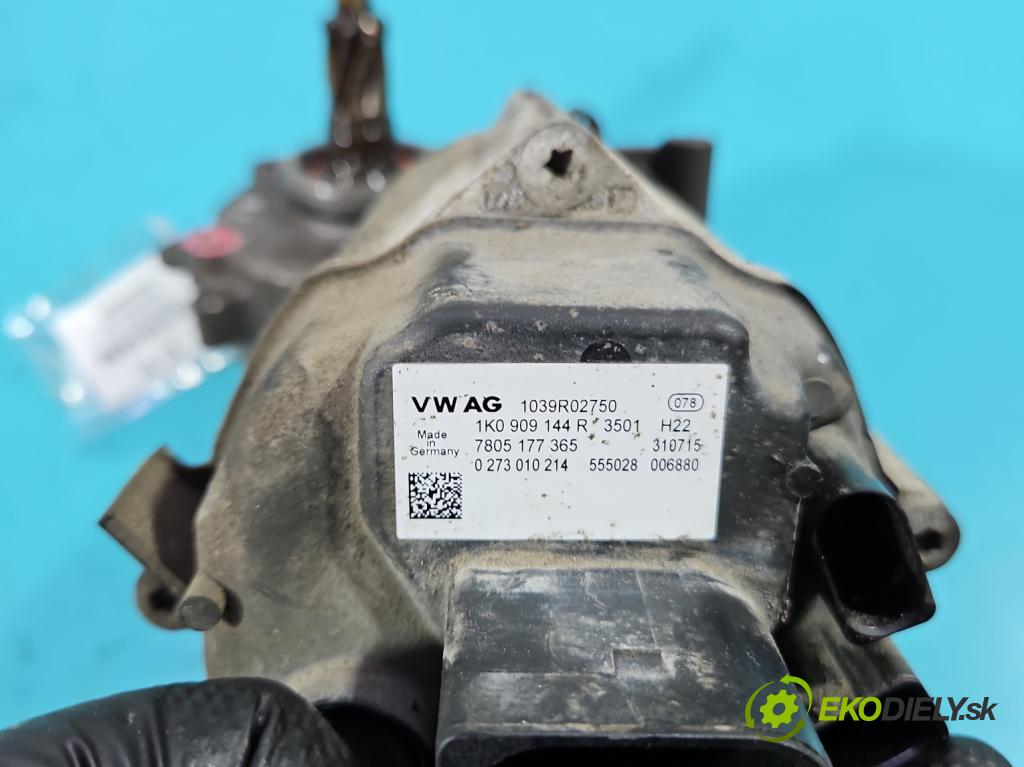 Vw Jetta VI 2010-2018 2.0 tdi 110 HP manual 81 kW 1968 cm3 4- Ozubené kolo: volant 1K0909144R