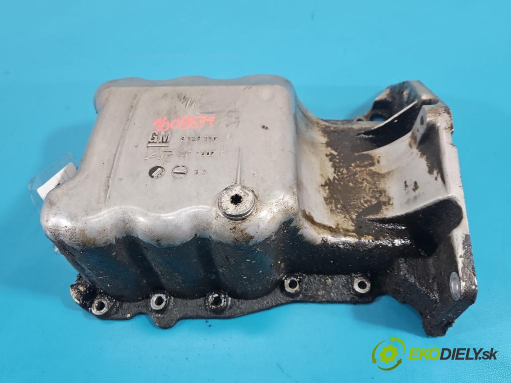 Opel Corsa C 2000-2006 1.0 12V 58 hp manual 43 kW 973 cm3 5- vana olejová Z10XE (Olejová vana)
