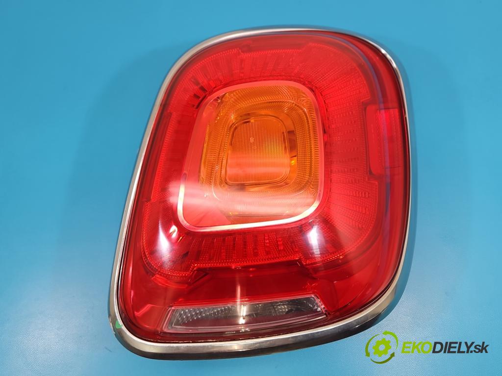 Fiat 500x 1.6 16V 110 HP manual 81 kW 1598 cm3 5- svetlo / reflektor zadné pravé 51937411 (Kľučka dverí ostatné)