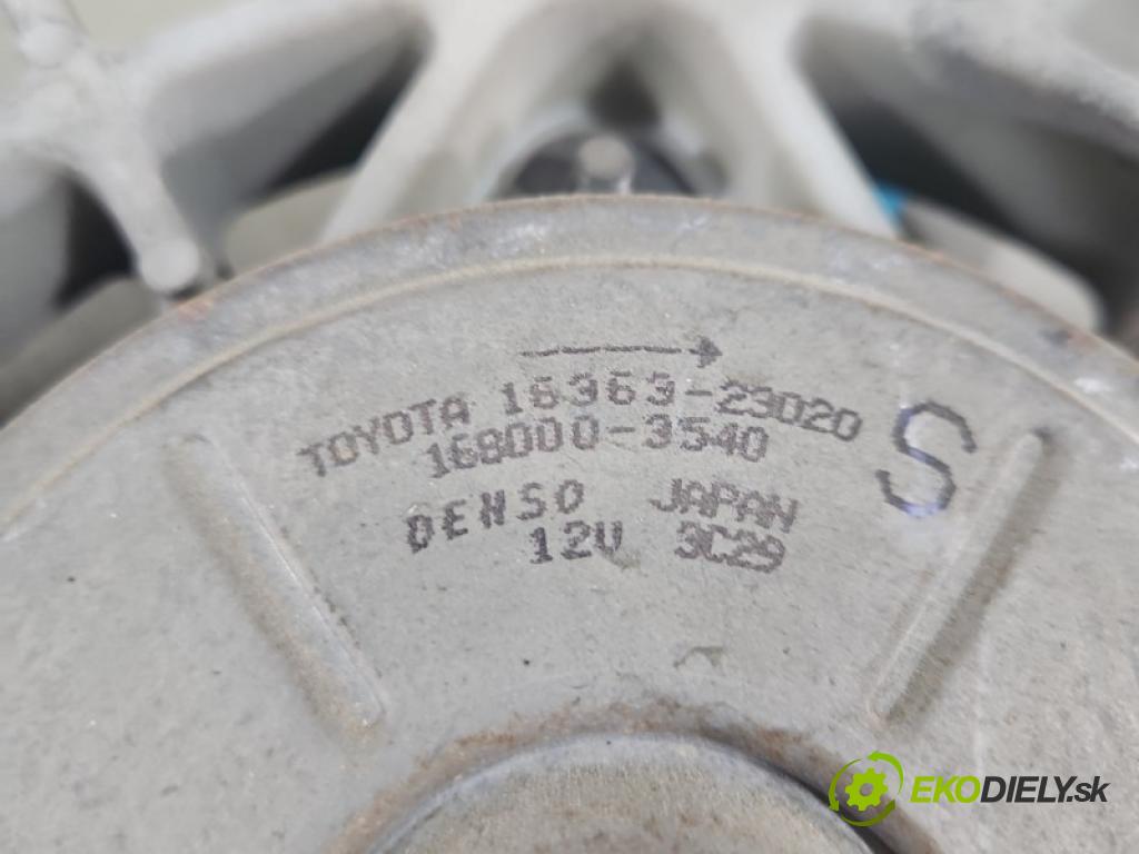 Toyota Yaris verso 1.3 vvti 86 hp manual 63 kW 1299 cm3 5- ventilátor chladič 16363-23020