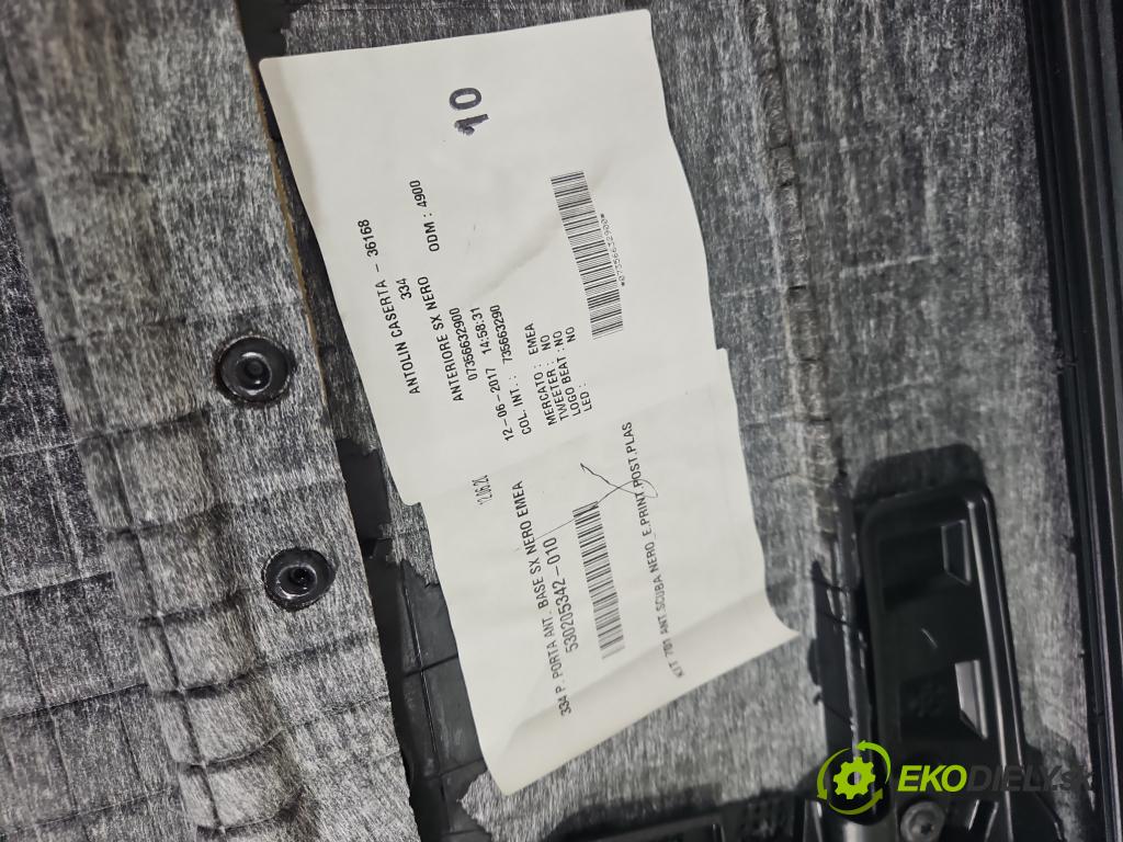 Fiat 500x 1.6 16V 110 hp manual 81 kW 1598 cm3 5- Tapacír: dveře přední levé 156118902