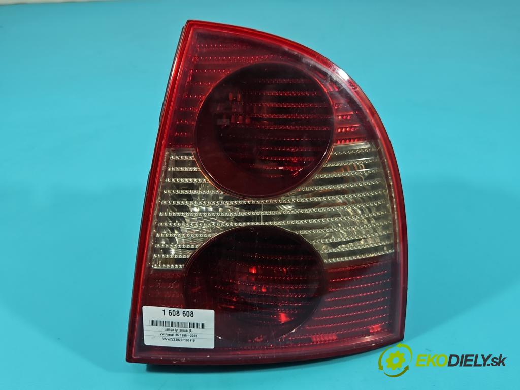 Vw Passat B5 1995-2005 1.9 tdi 131 hp manual 96 kW 1896 cm3 4- světlo zadní pravé 3B5945096AE (Klika dveří ostatní)