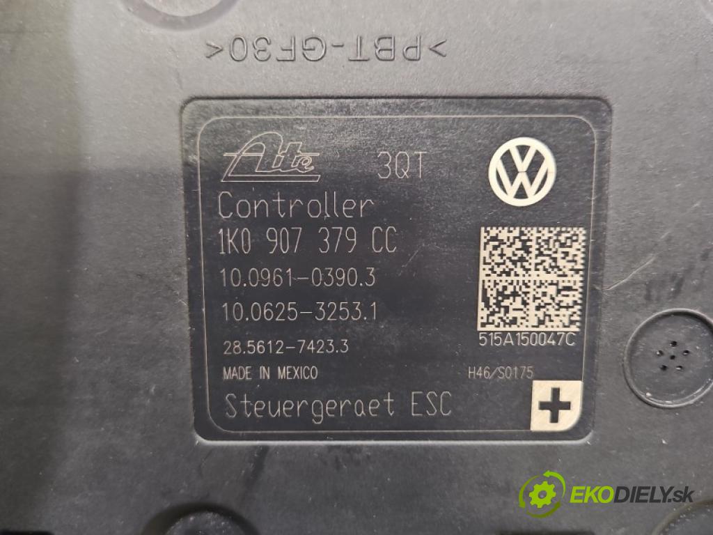 Vw Jetta VI 2010-2018 2.0 tdi 110 HP manual 81 kW 1968 cm3 4- čerpadlo abs 1K0907379CC (Pumpa ABS)