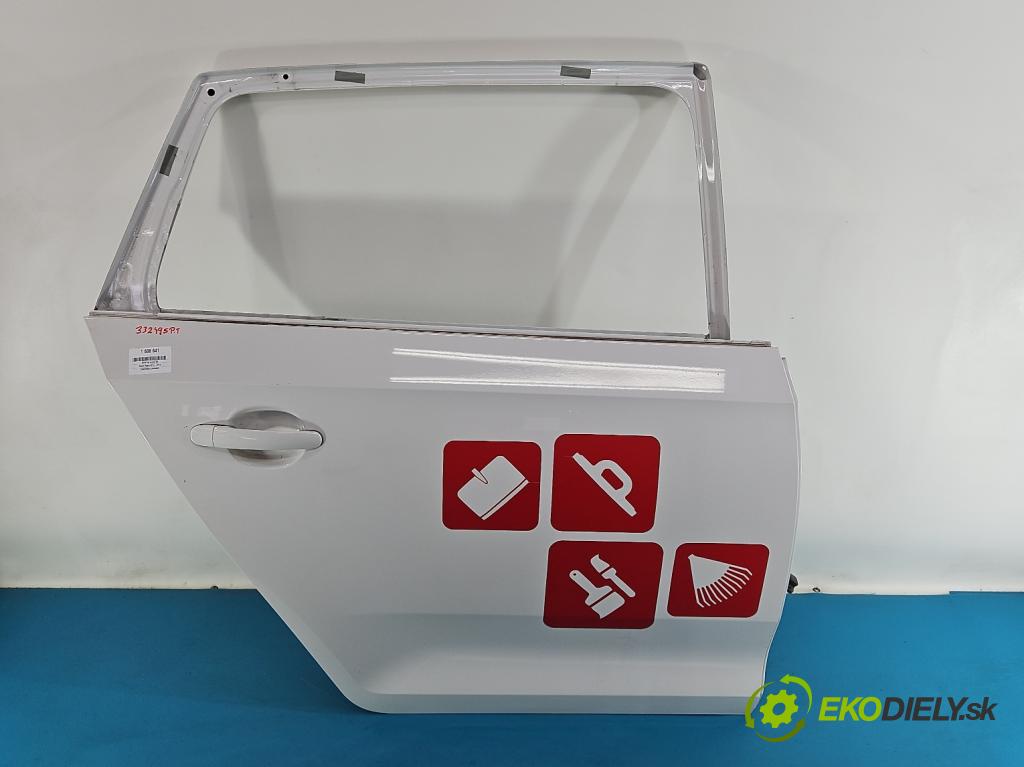 Skoda Rapid 2012-2019 1.4 tdi 90 hp manual 66 kW 1422 cm3 5- dveře zadní pravé  (Klika dveří ostatní)