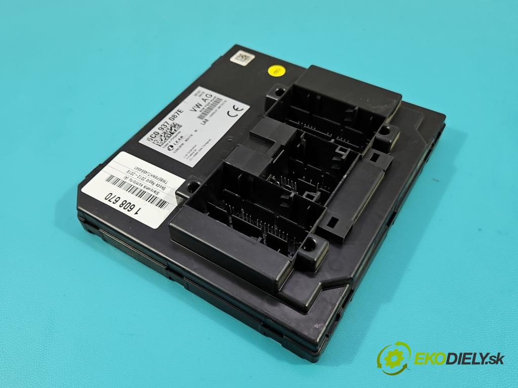 Skoda Rapid 2012-2019 1.4 tdi 90 HP manual 66 kW 1422 cm3 5- riadiaca jednotka komfortu 6C0937087E