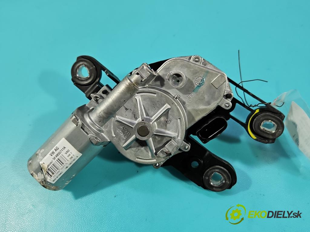 Skoda Rapid 2012-2019 1.4 tdi 90 HP manual 66 kW 1422 cm3 5- motor stieračov zadné 5F4955711A