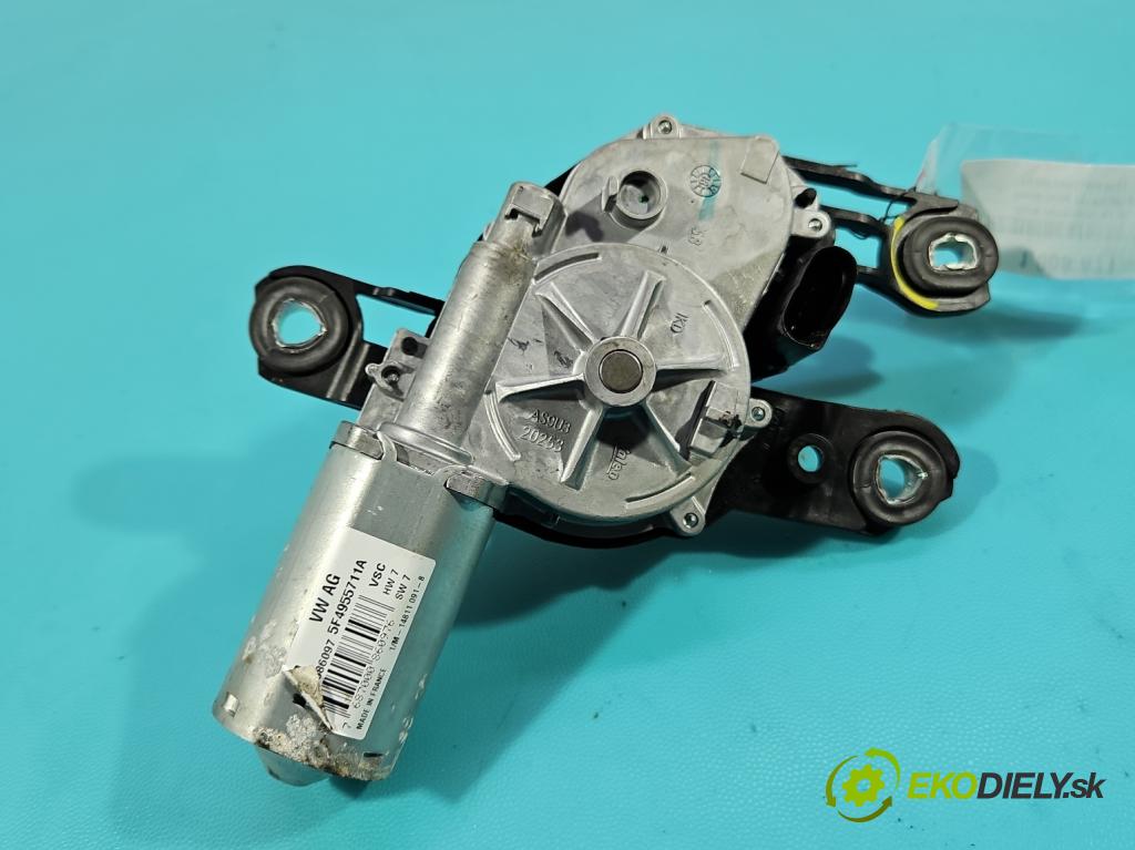 Skoda Rapid 2012-2019 1.4 tdi 90 HP manual 66 kW 1422 cm3 5- motor stieračov zadné 5F4955711A