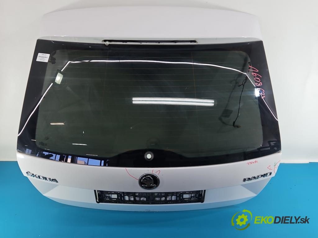 Skoda Rapid 2012-2019 1.4 tdi 90 HP manual 66 kW 1422 cm3 5- zadna kufor (Kapota zadná (kufor))