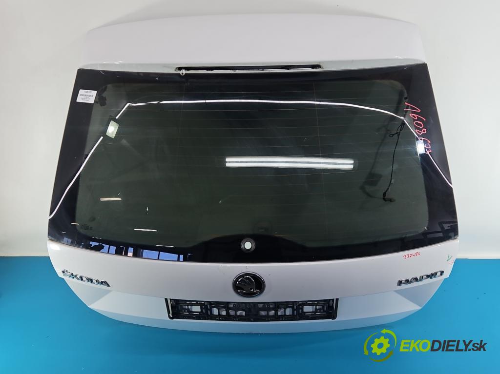 Skoda Rapid 2012-2019 1.4 tdi 90 HP manual 66 kW 1422 cm3 5- zadna kufor  (Kapota zadná (kufor))