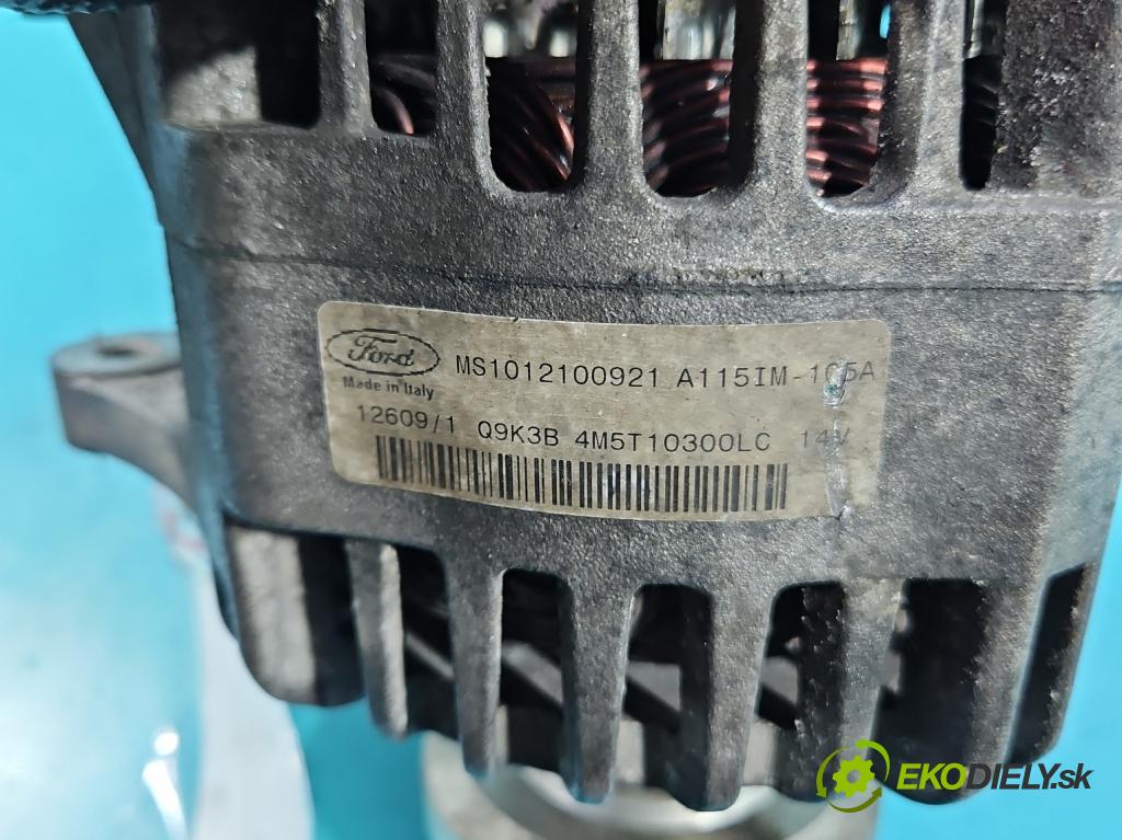 Ford Focus Mk2 2004-2011 1.8 tdci 116 hp manual 85 kW 1753 cm3 5- Alternator 4M5T10300LC (Alternátor)