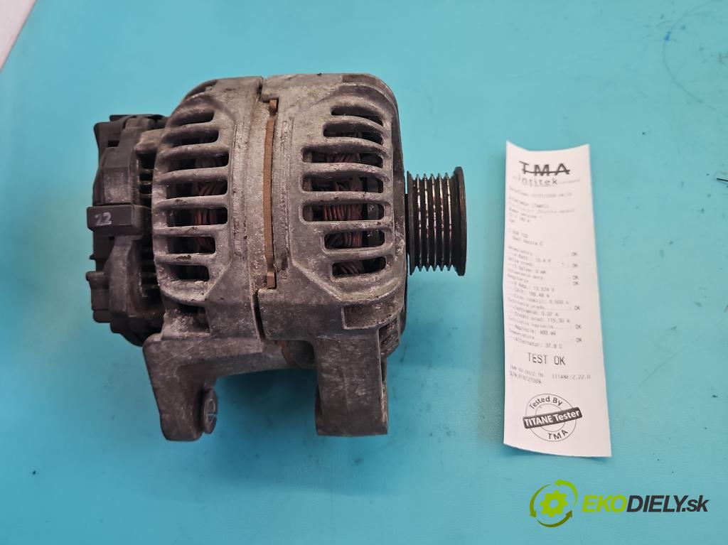 Opel Vectra C 2002-2008 2.2 dti 125 HP manual 92 kW 2172 cm3 4- Alternator 0124525030 (Alternátor)