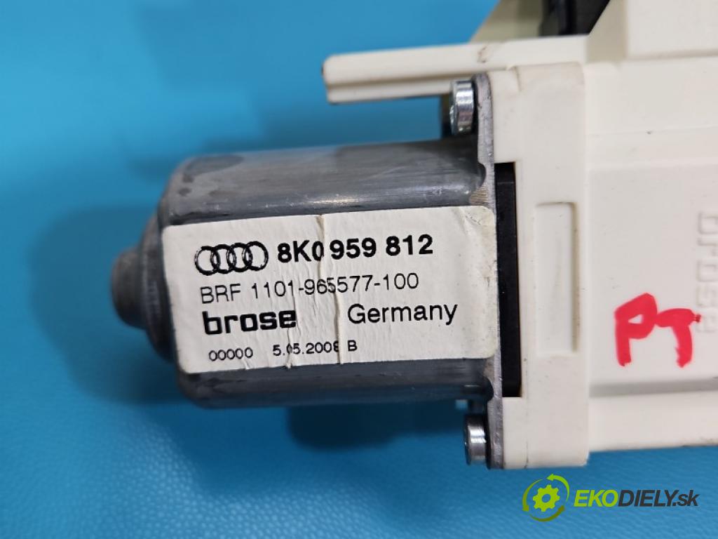 Audi A4 B8 2007-2015 3.2 V6 FSI 265KM automatic 195 kW 3197 cm3 4- mechanizmus okna zadné pravý 8K0959812