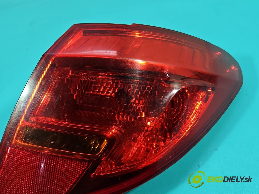 Opel Meriva B 2010-2017 1.7 CDTI A17DTS: 110 HP manual 81 kW 1686 cm3 5- svetlo / reflektor zadné pravé 21638009 (Kľučka dverí ostatné)