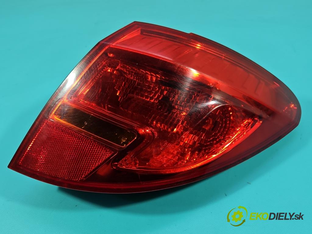 Opel Meriva B 2010-2017 1.7 CDTI A17DTS: 110 HP manual 81 kW 1686 cm3 5- svetlo / reflektor zadné pravé 21638009 (Kľučka dverí ostatné)