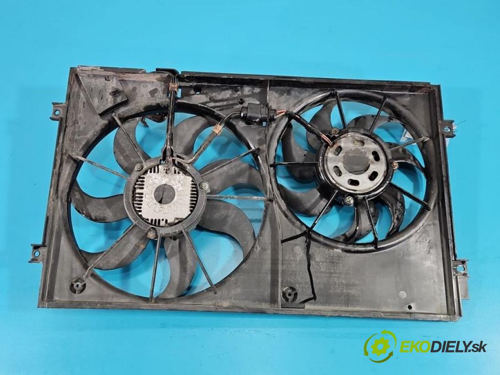 Seat Toledo III 2004-2009 1.6 8V 102 HP manual 75 kW 1595 cm3 5- Ventilátor chladiča 1K0121207T