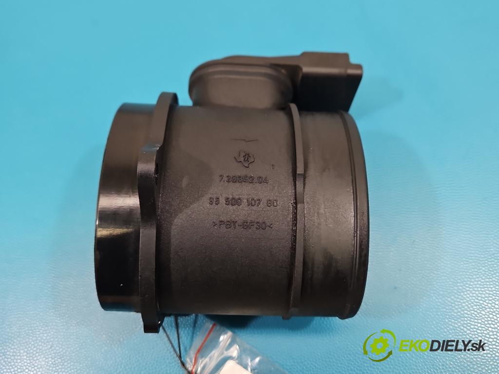 Mazda 3 I BK 2003-2009 1.6 citd 109 HP manual 80 kW 1560 cm3 5- průtokoměr: 9650010780 (Váha vzduchu)