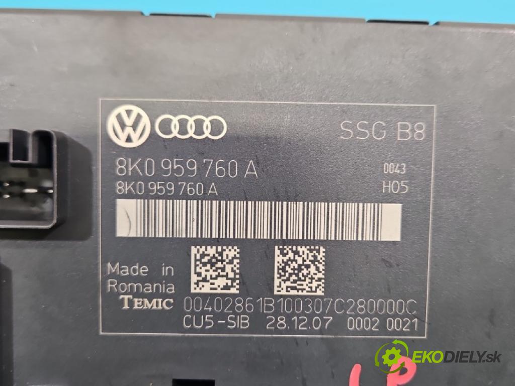 Audi A4 B8 2007-2015 3.2 V6 FSI 265KM automatic 195 kW 3197 cm3 4- řídící jednotka 8K0959760A