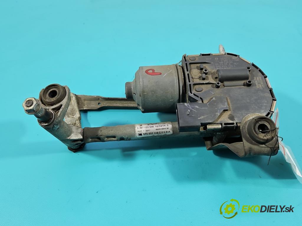 Seat Toledo III 2004-2009 1.6 8V 102 HP manual 75 kW 1595 cm3 5- motor stieračov predné 5P0955120A