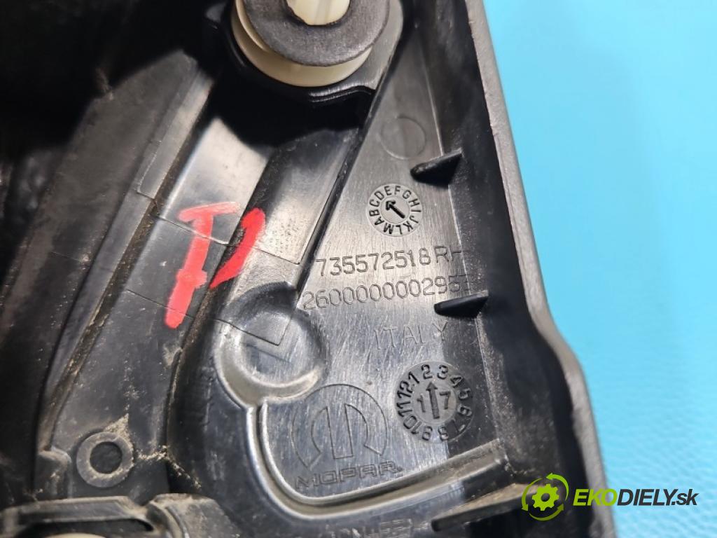 Fiat 500x 1.6 110 HP manual 81 kW 1598 cm3 5- lišta karoséria: ostatné 735572518RH