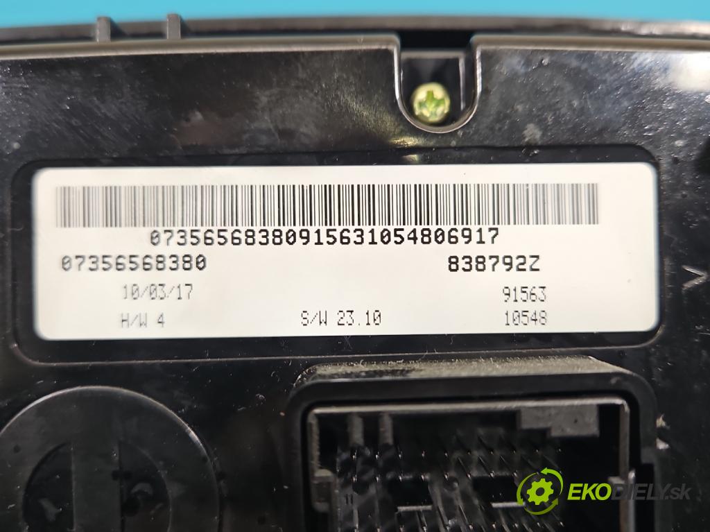 Fiat 500x 1.6 16V 110 HP manual 81 kW 1598 cm3 5- panel kúrenia 07356568380