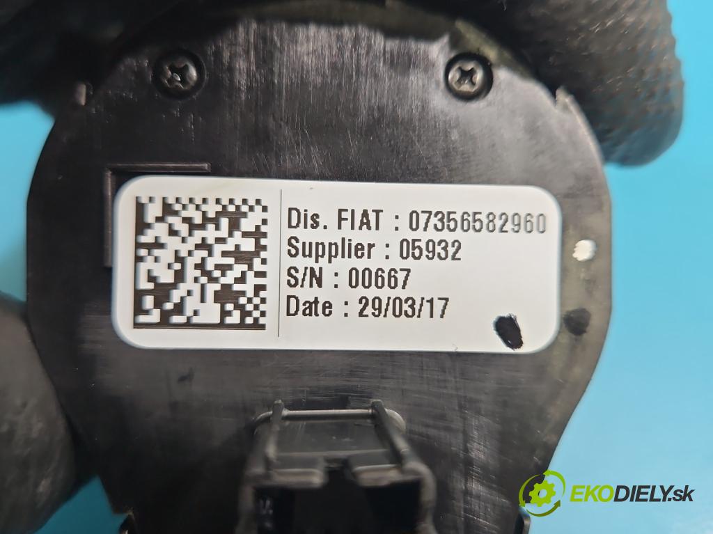 Fiat 500x 1.6 16V 110 HP manual 81 kW 1598 cm3 5- prepínač světla: na doska: 07356582960