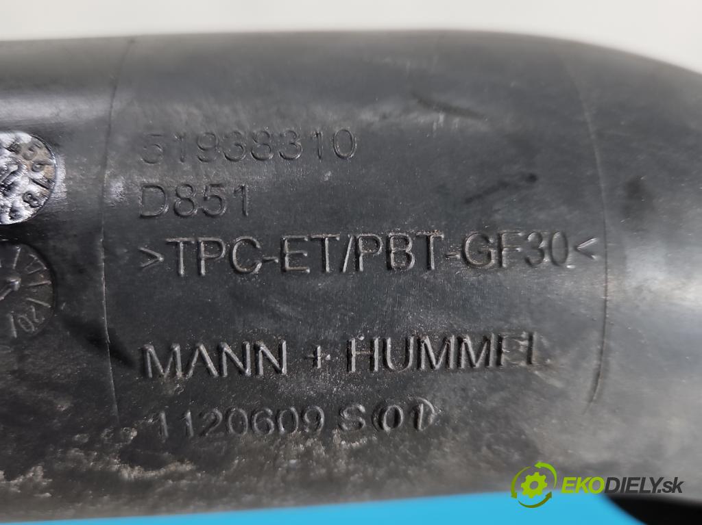 Fiat 500x 1.6 16V 110 HP manual 81 kW 1598 cm3 5- Trubka: 51938310