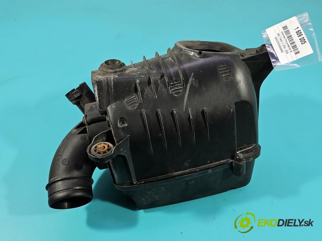 Seat Toledo III 2004-2009 1.6 8V 102 HP manual 75 kW 1595 cm3 5- obal filtra vzduchu 1F0129607 (Obal vzduchového filtra)