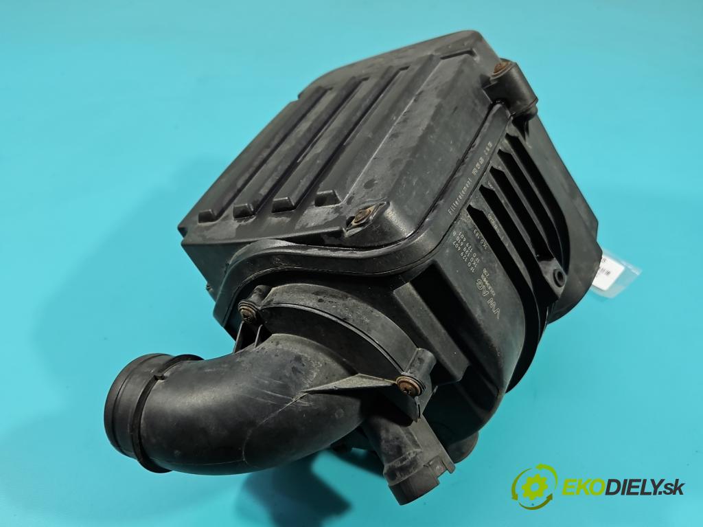 Seat Toledo III 2004-2009 1.6 8V 102 HP manual 75 kW 1595 cm3 5- obal filtra vzduchu 1F0129607 (Obal vzduchového filtra)