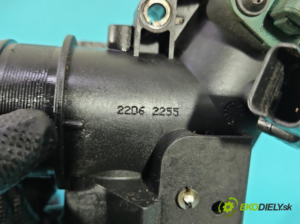 Mazda 3 I BK 2003-2009 1.6 citd 109 HP manual 80 kW 1560 cm3 5- klapka 9655971880 (Škrtiaca klapka)