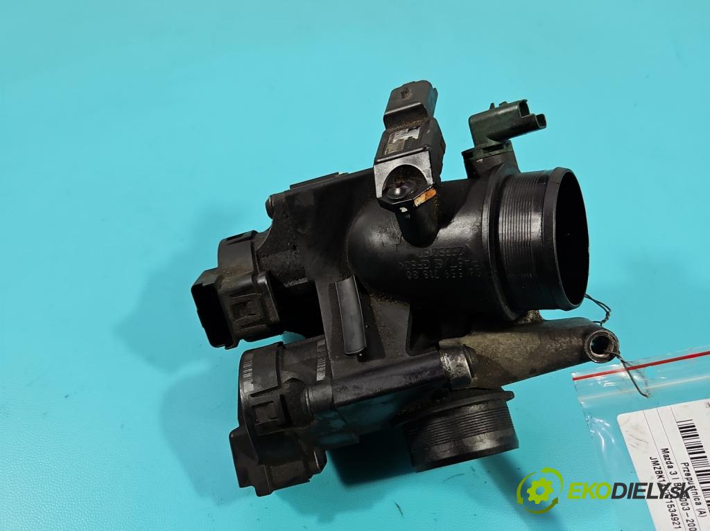 Mazda 3 I BK 2003-2009 1.6 citd 109 HP manual 80 kW 1560 cm3 5- klapka 9655971880 (Škrtiaca klapka)