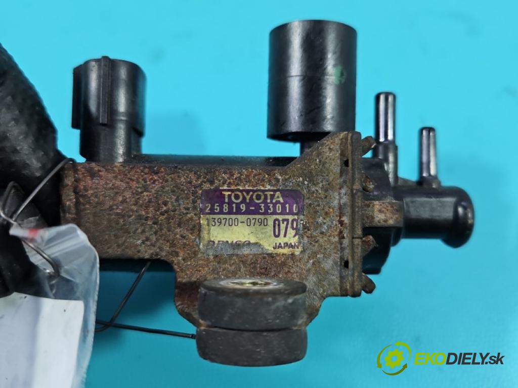 Toyota Yaris I 1999-2005 1.4 D4D 75 hp manual 55 kW 1364 cm3 5- ventil turba 25819-33010