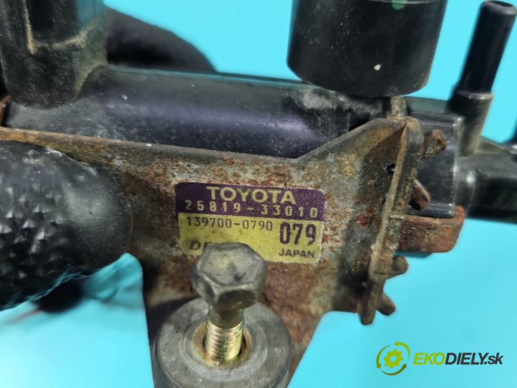 Toyota Yaris I 1999-2005 1.4 D4D 75 HP manual 55 kW 1364 cm3 5- ventil turba 25819-33010
