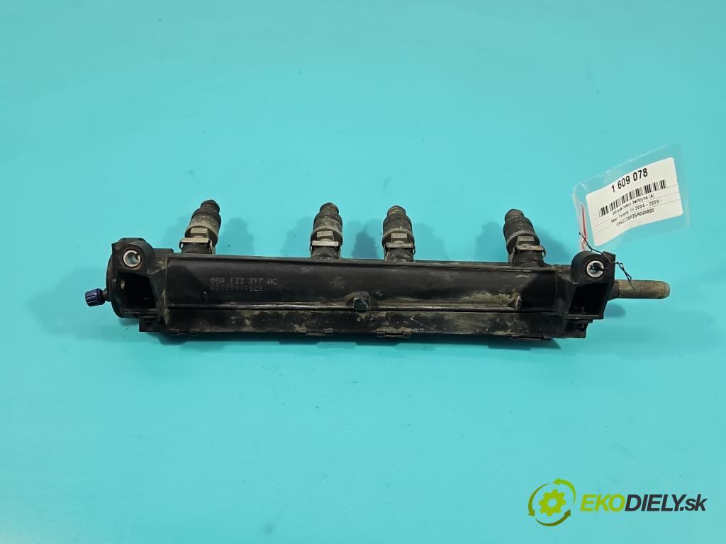 Seat Toledo III 2004-2009 1.6 8V 102 HP manual 75 kW 1595 cm3 5- vstrek benzín 06A133317AC