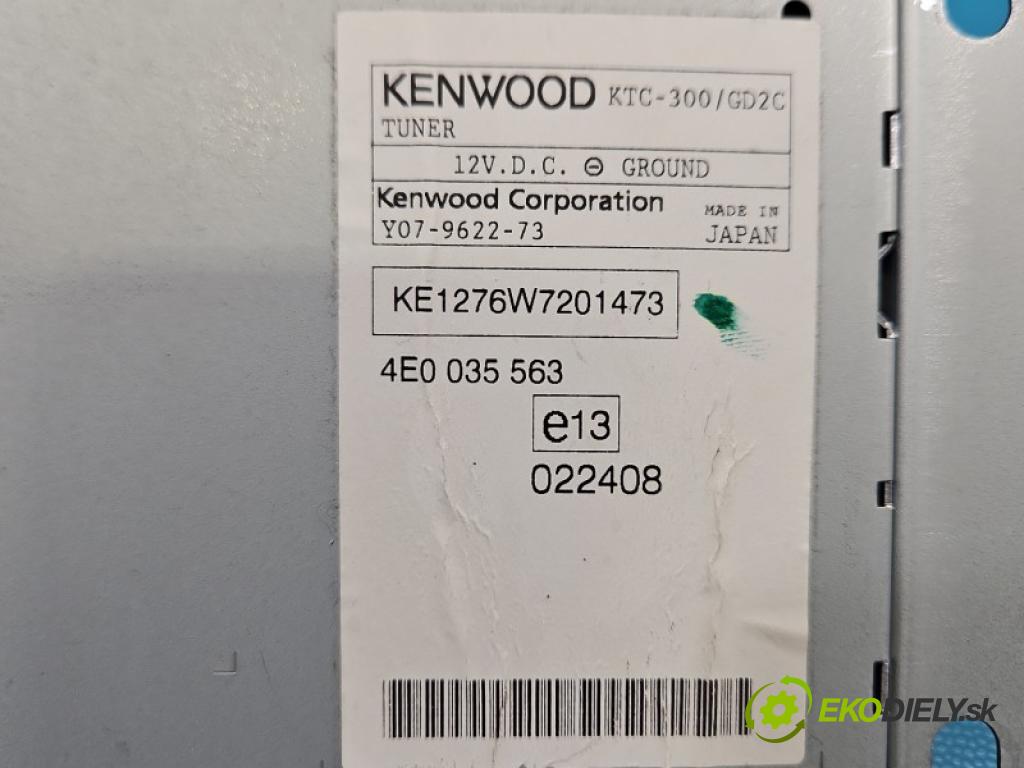 Audi A4 B8 2007-2015 3.2 V6 FSI 265KM automatic 195 kW 3197 cm3 4- řídící jednotka 4E0035563